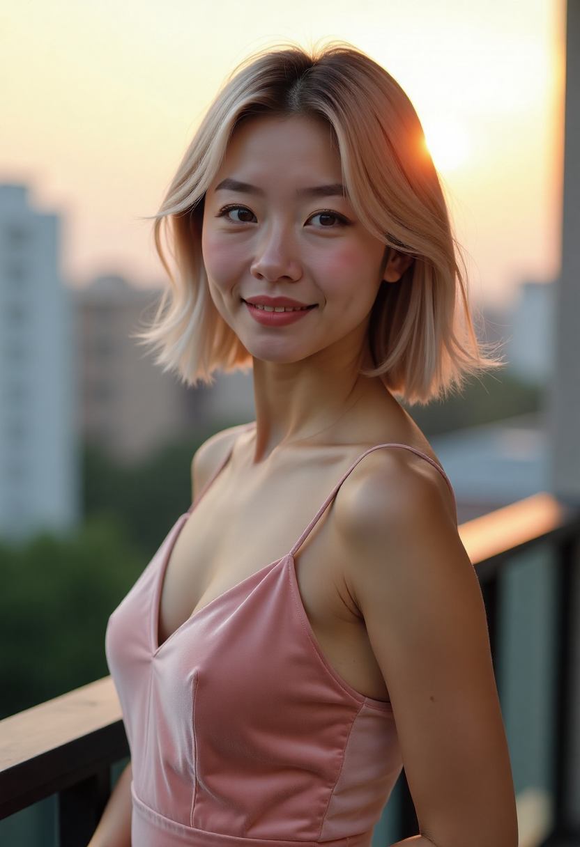 院门半掩